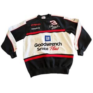 Vintage Chase Authentics Dale Earnhardt Sweatshirt Size Medium Nascar Racing